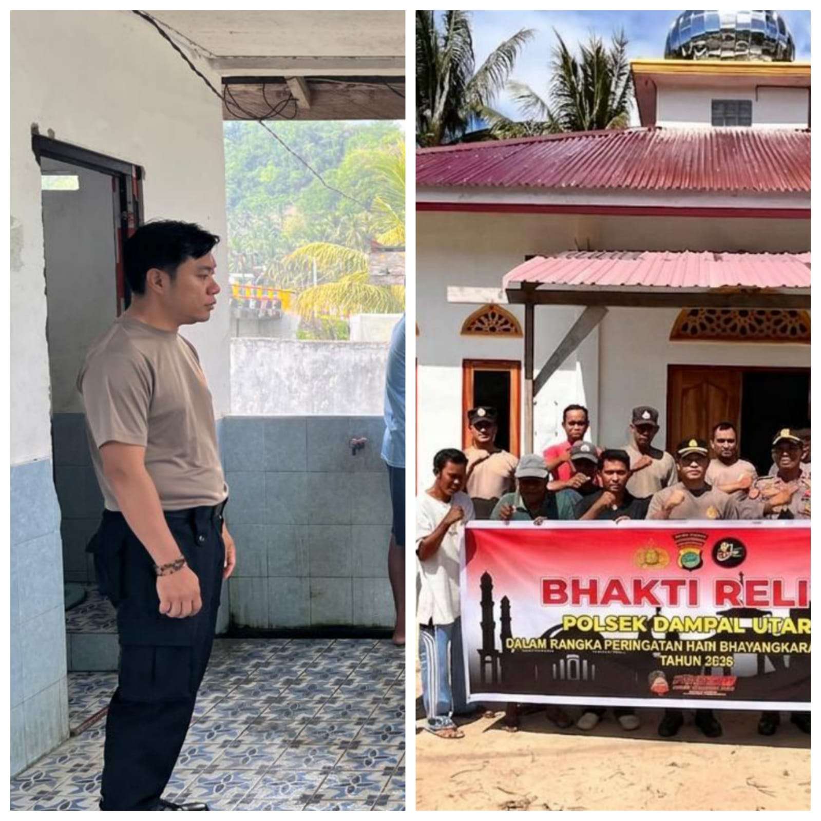 Kapolsek Dampal Utara Minta Warga Tidak Menuding Polisi Tanpa Fakta Hukum