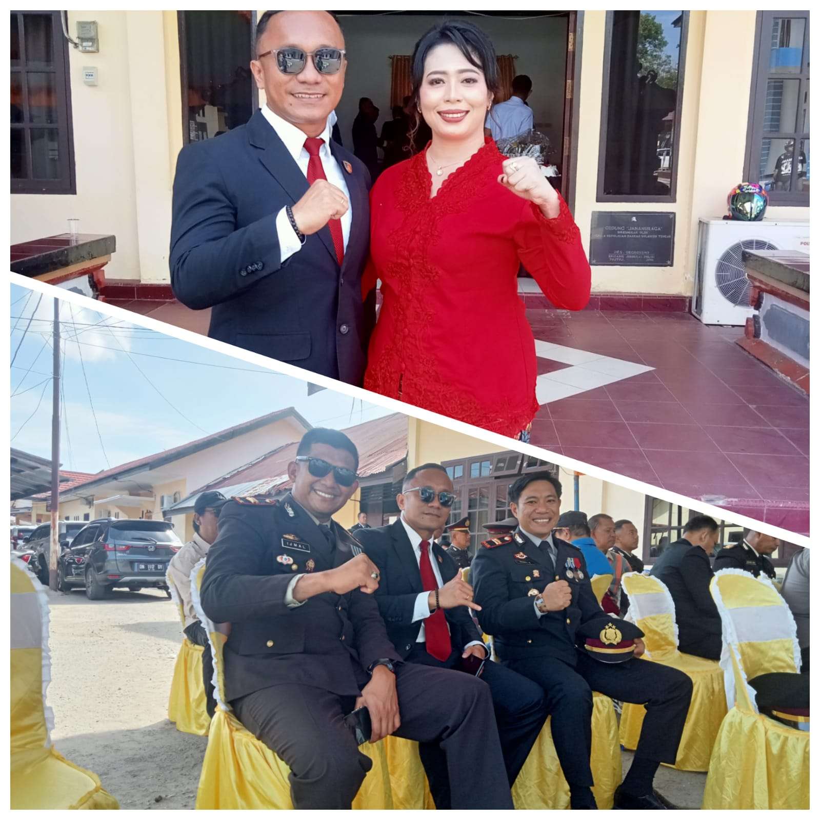Letting WAS 49 Pererat Kebersamaan pada Peringatan HUT Bhayangkara ke-80 di Polres Tolitoli