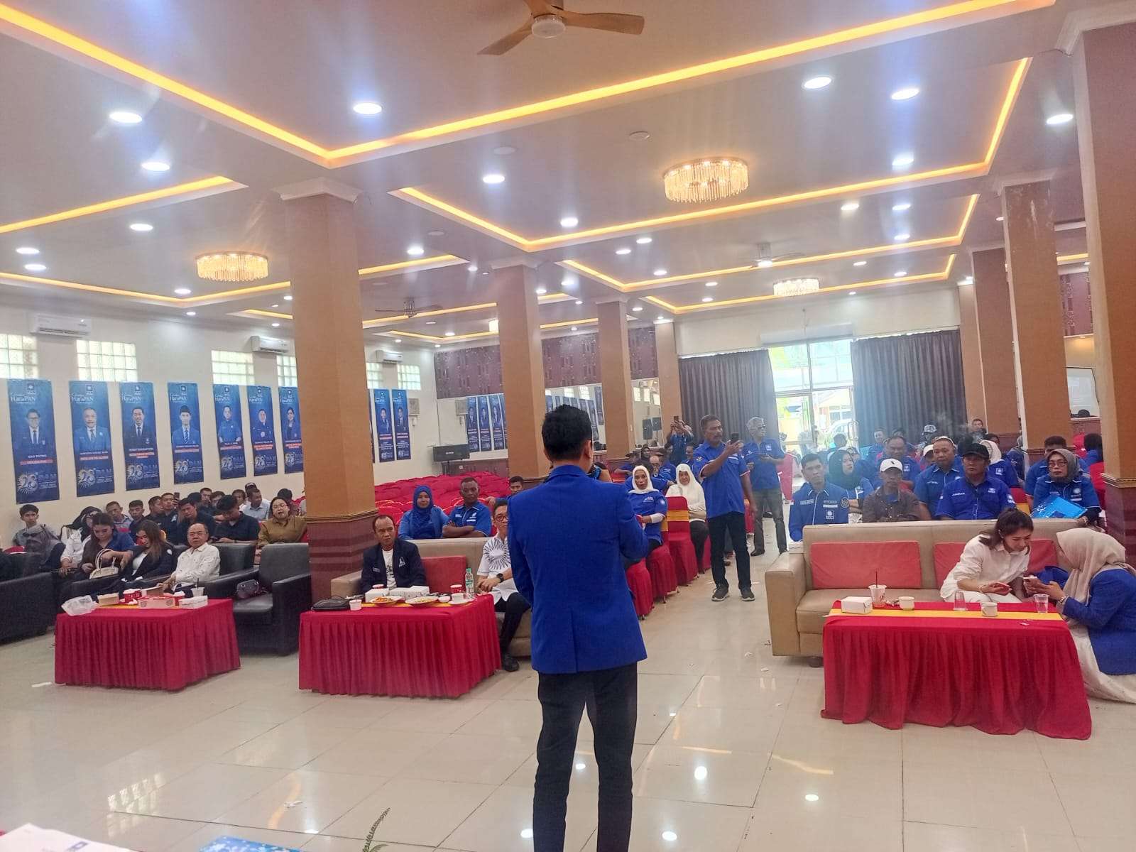 PAN Tolitoli Kukuhkan 350 Relawan, Tegaskan Target Unsur Pimpinan DPRD dan Pilkada