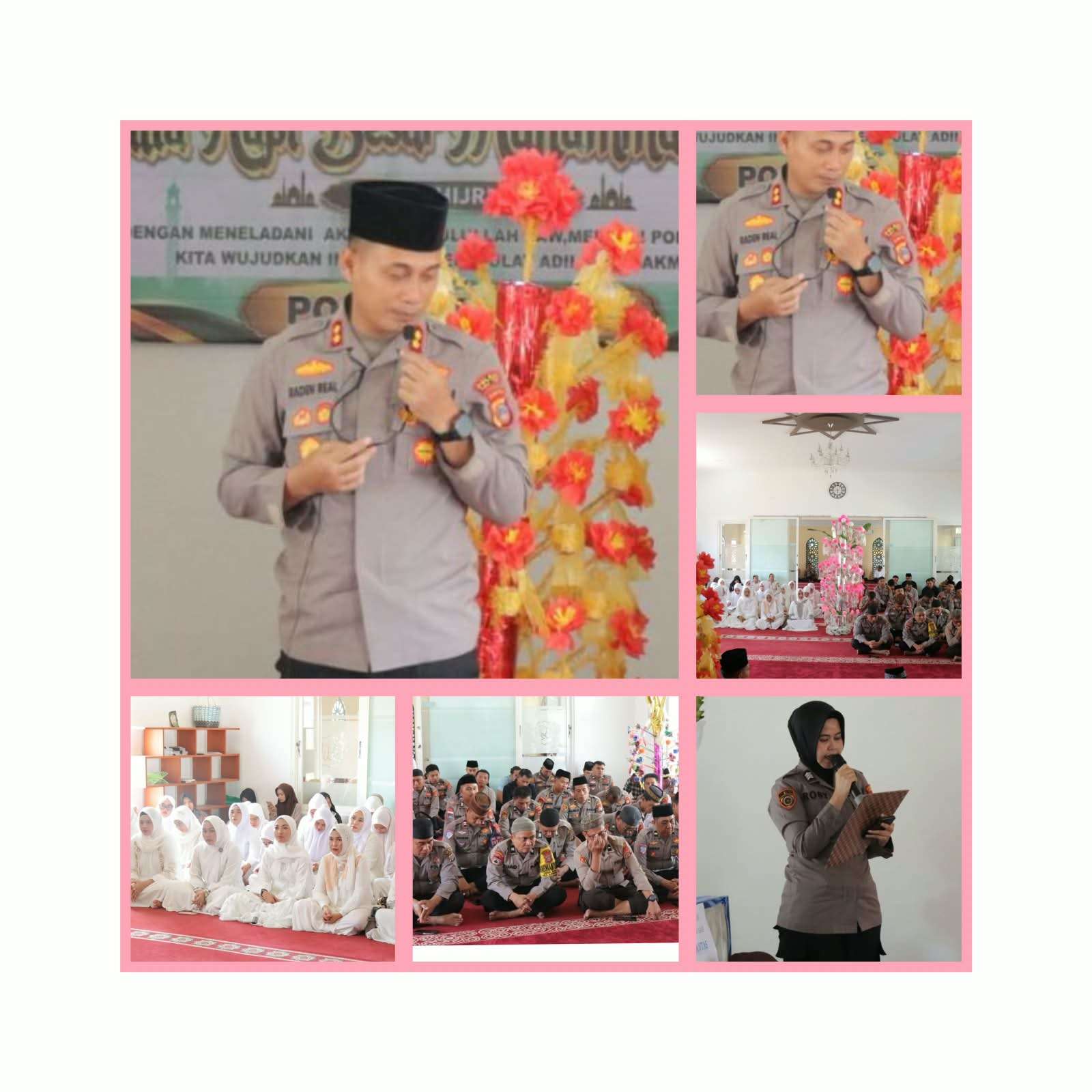 Maulid Nabi Jadi Momentum Personel Polres Tolitoli Tingkatkan Profesionalisme dalam Bertugas