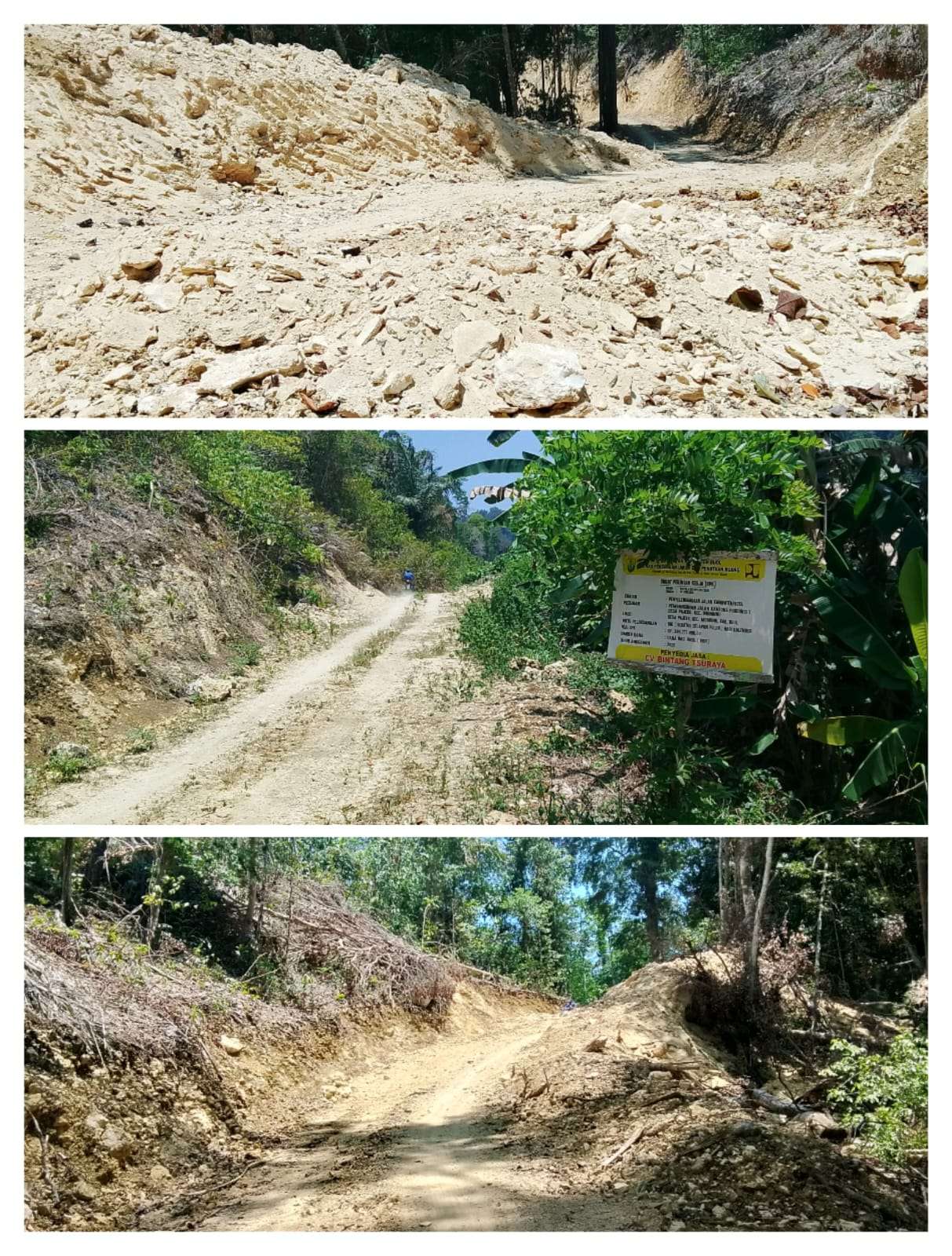 Jalan Rp339,7 Juta di Pajeko Dikeluhkan: Tanjakan Curam, Warga Jatuh, Pengawasan Dipertanyakan