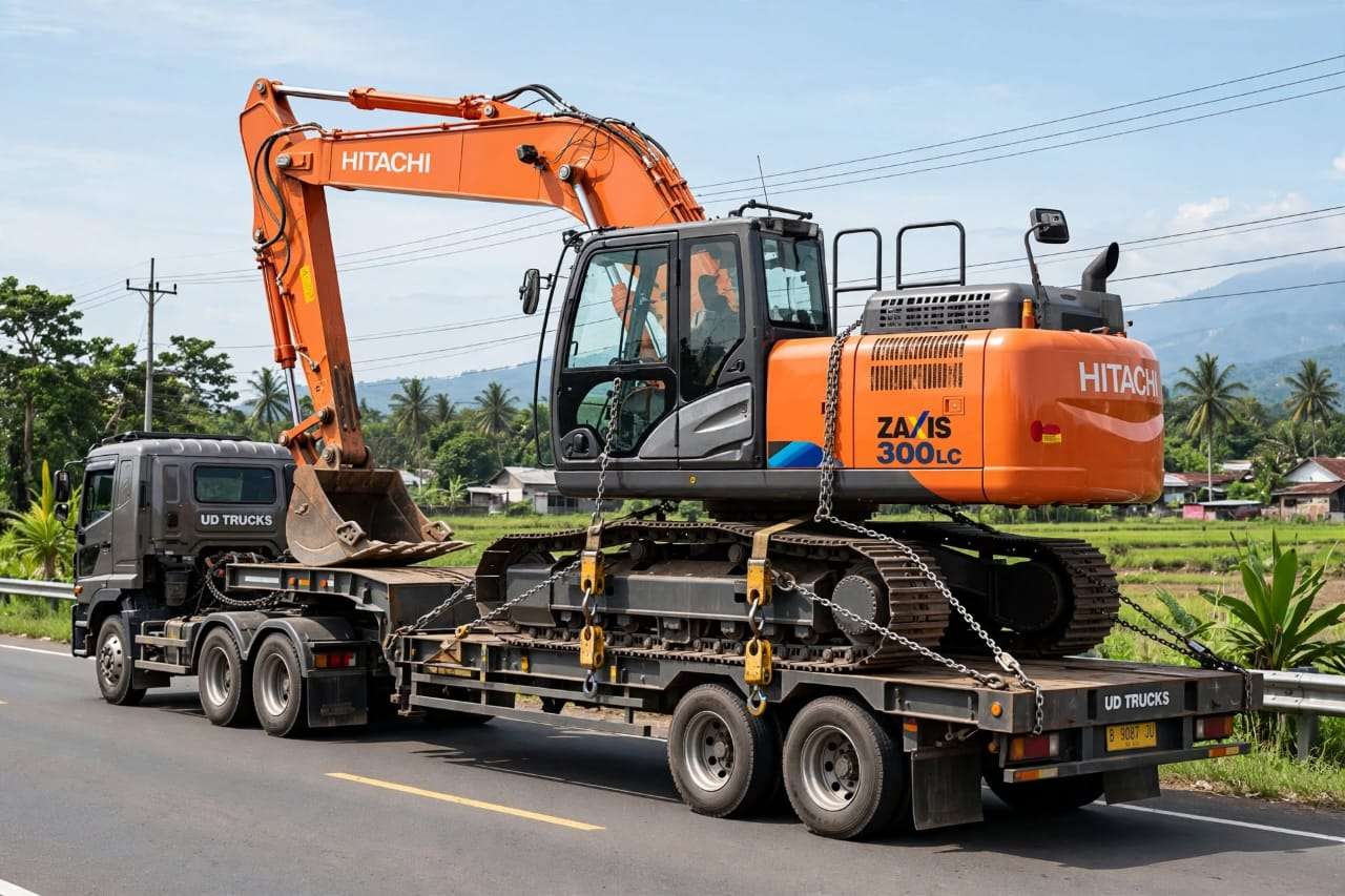 PENERTIBAN PETI BODI MEMANAS! EMPAT ALAT BERAT DIAMANKAN, EVAKUASI DUA EKSKAVATOR HITACHI TERHENTI USAI DIPROTES WARGA