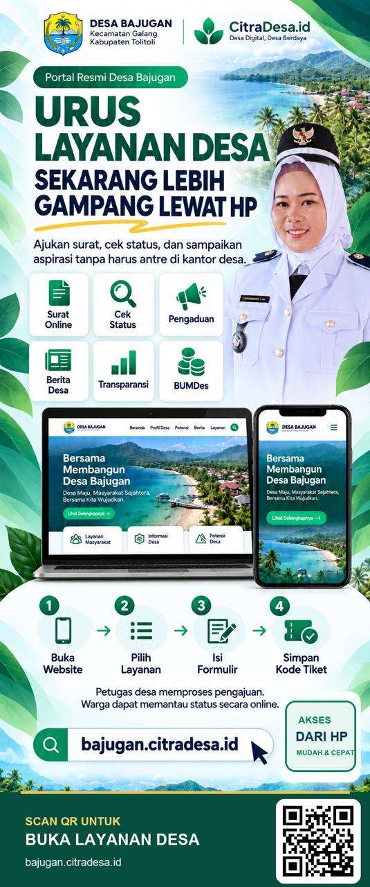 Tak Perlu Antre ke Kantor Desa, Bajugan Hadirkan Layanan Digital Cukup Lewat HP