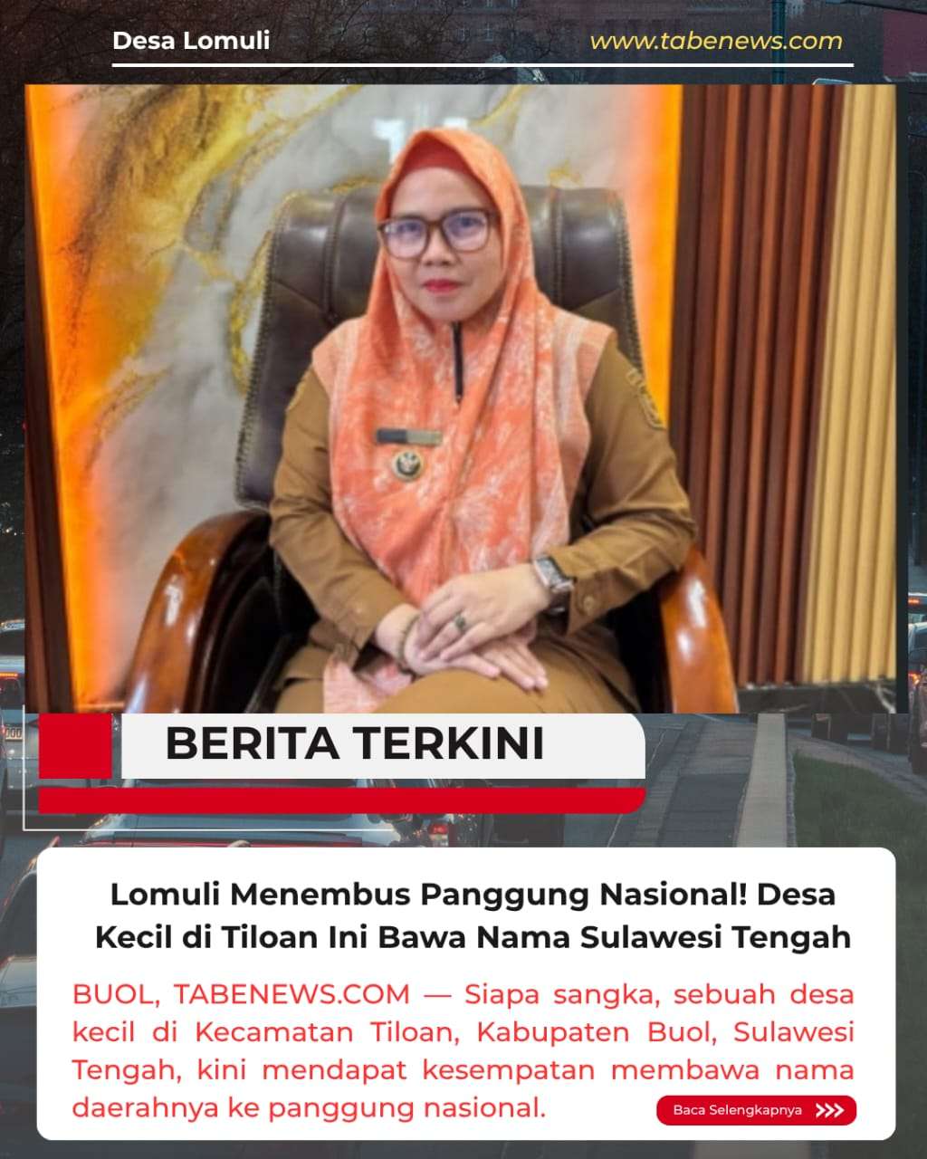 Lomuli Menembus Panggung Nasional! Desa Kecil di Tiloan Ini Bawa Nama Sulawesi Tengah